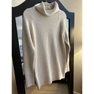 NEW Goodthreads Oatmeal Boucle Turtleneck Sweater XS